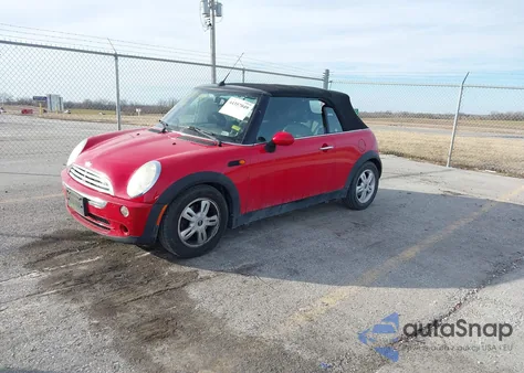 2008 Mini Cooper из США, поврежденный, VIN WMWRF33568TG19470